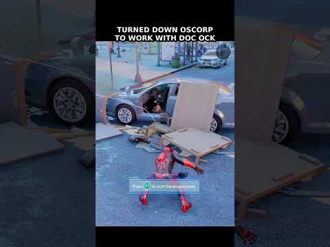 Oscorp visitor pass find and city rescue