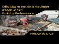 Présentation et essai de la meuleuse d'angle Parkside Performance       PWSAP 20-Li C3