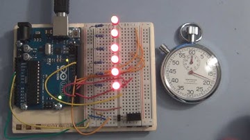 Arduino LED Hour Glass Tutorial