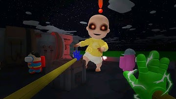 Yellow Baby Horror Hide & Seek - Gameplay Walkthrough Part 4 All Levels Android,iOS