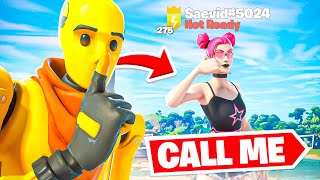 I LEAKED MY DISCORD IN FORTNITE... (not a good idea)