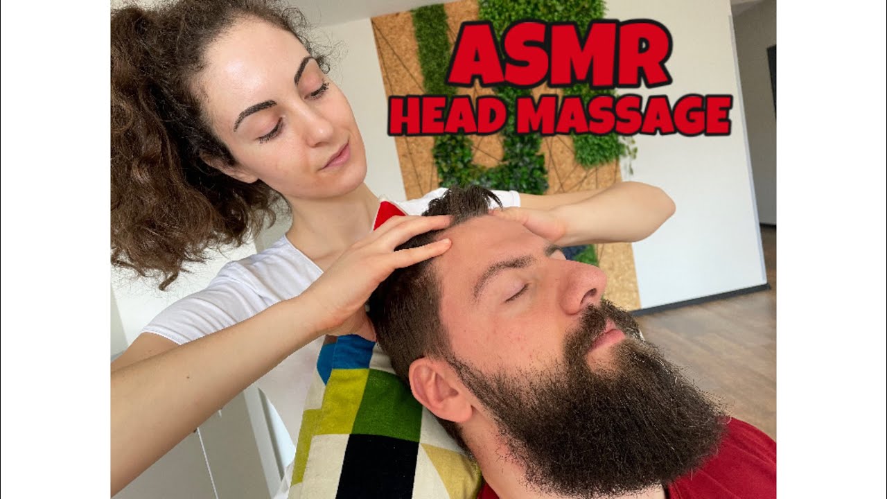 Asmr Massage Asmr Head And Scalp Massage By Maya In The Office Youtube