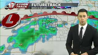 Tracking a warmer afternoon with mid-week rain