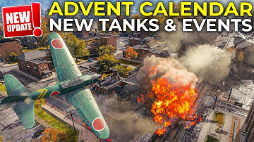 Advent Calendar, New Random Events and New Supertest Tanks | World of Tanks Update 2.1