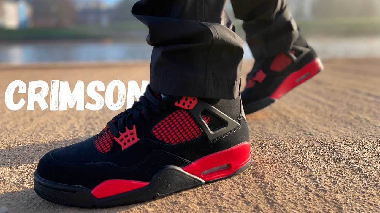 air jordan retro 4 crimson