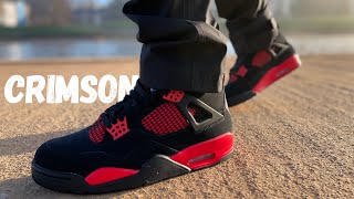 They Actually Changed This! Jordan 4 Red Thunder/Crimson review & On Foot