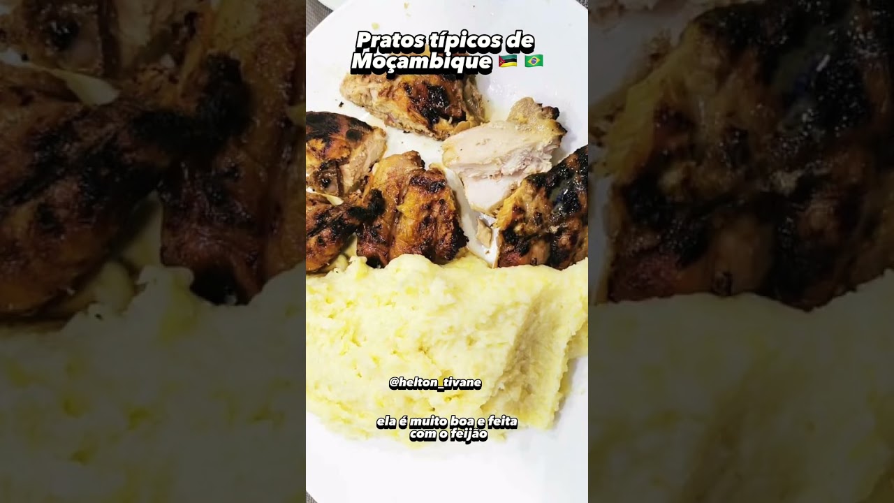 Pratos típicos de Moçambique
