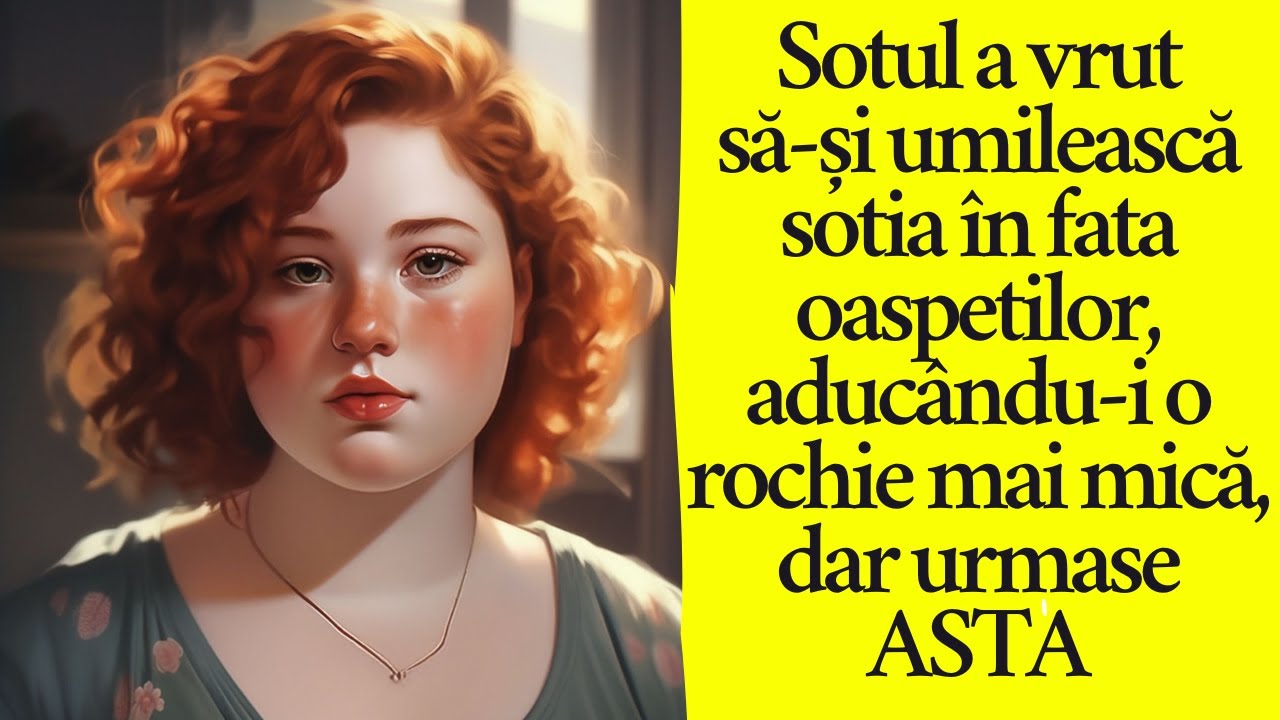 Soțul a vrut să-și umilească soția în fața oaspeților, aducându-i o rochie mai mică, dar urmase ASTA