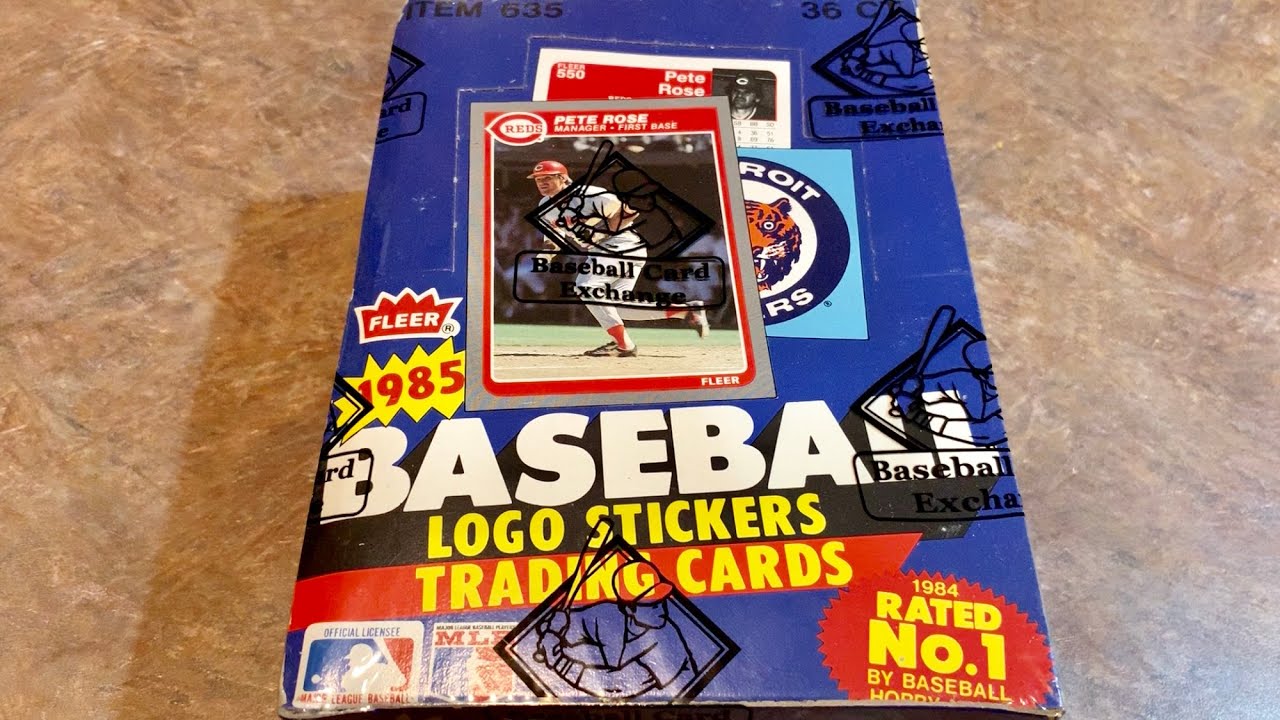 1985 Fleer Bbce Baseball Card Box Opening! (Throwback Thursday)