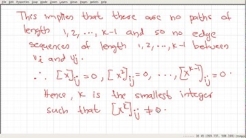 Video_113: Determining the distances between different pairs of vertices