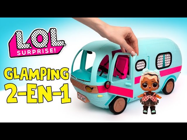 Camping-car poupées lol