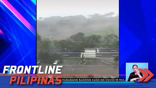 Pagulan umano ng snow sa Tagaytay, nakuhanan ng video