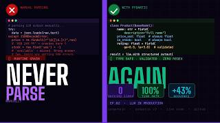 Stop Parsing LLM Output Manually — Use Pydantic (LangChain)
