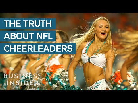 Video: Bao nhiêu một NFL Cheerleader làm cho? NFL Cheerleader lương