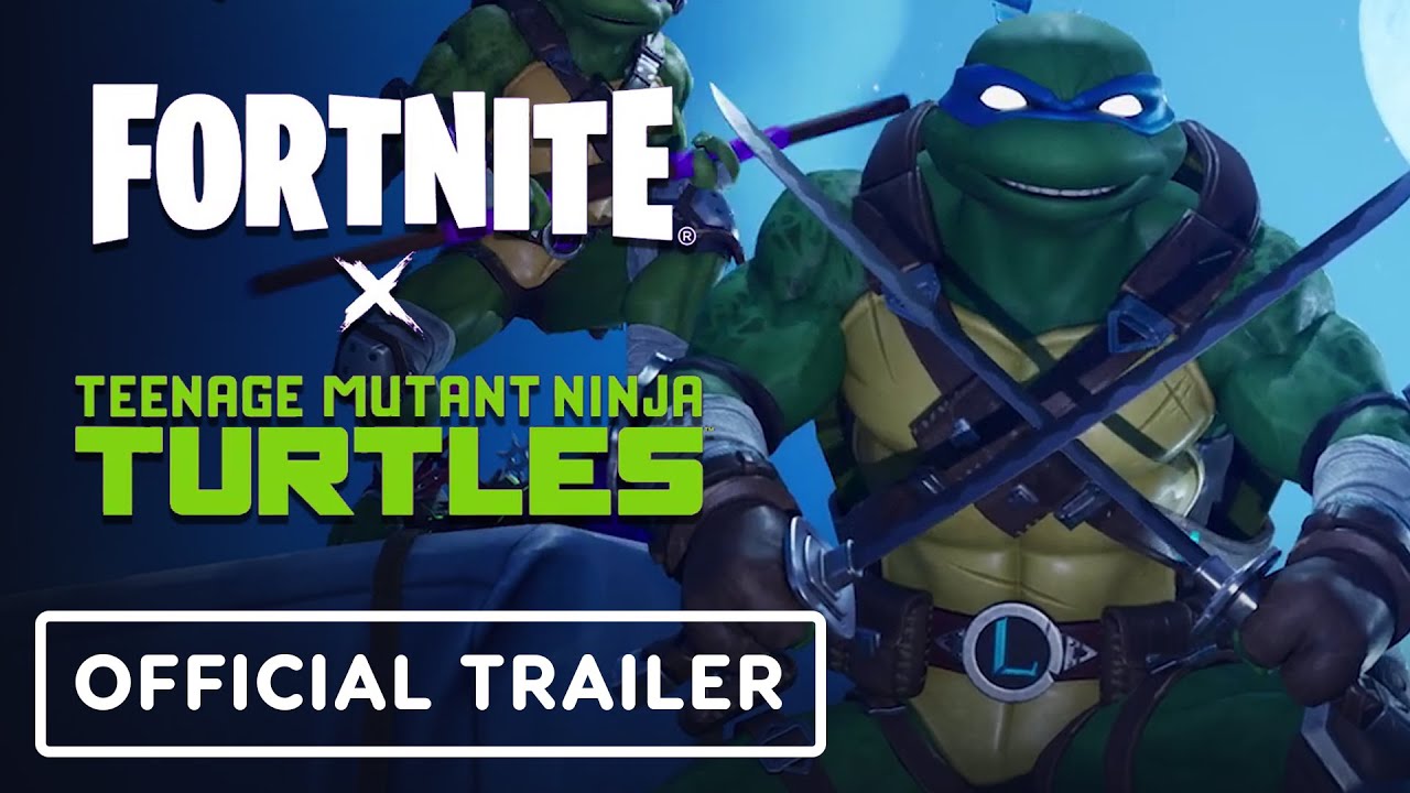 Fortnite x TMNT Cowabunga Official Gameplay Trailer YouTube