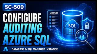 19. Configure auditing for Azure SQL Database and SQL Managed Instance | SC-500