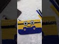 Crochet Pencil Case | Pencil Case Minions | Tempat Pensil Rajut