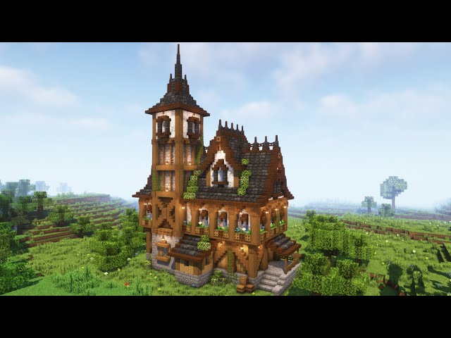 Big Medieval House para Minecraft
