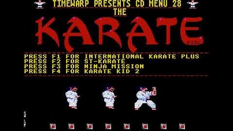 Atari ST Compacted Disk (CD) Scrollers [723] Timewarp CD #28