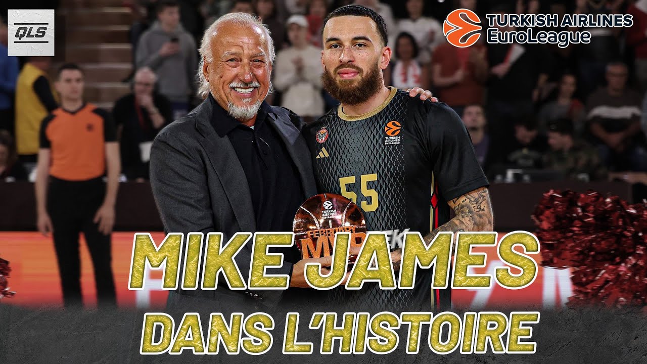 MIKE JAMES MEILLEUR SCOREUR EUROLEAGUE ALL TIME 