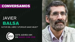 CONVERSACIONES | con Javier Balsa, magíster en Cs Sociales y autor del libro “¿Por qué ganó Milei?”