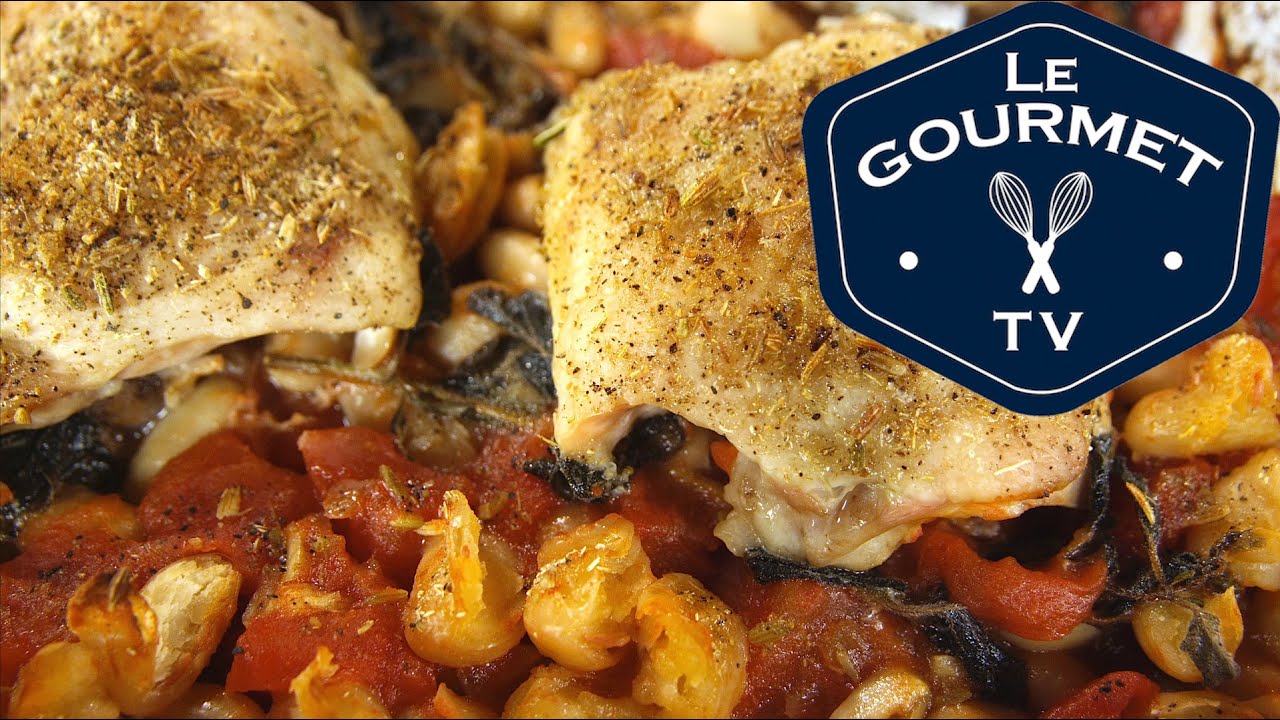 Chicken Tomato Bean Bake Recipe | Glen And Friends Cooking