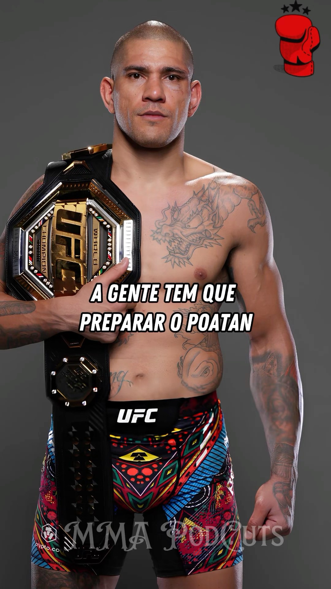 PLINIO SOBRE PREPARAÇÃO DO ALEX POATAN #mma #luta #boxe #ufc #foryou #shortsfeed #brasil #ufc310