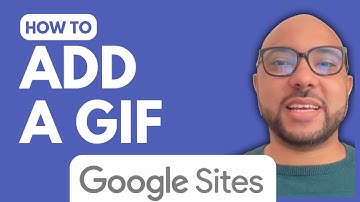 How To Add GIF In Google Sites
