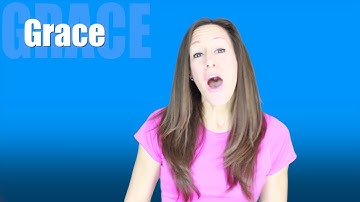 Learn to Spell GRACE Toddler Song | Learn to Talk with Patty Shukla