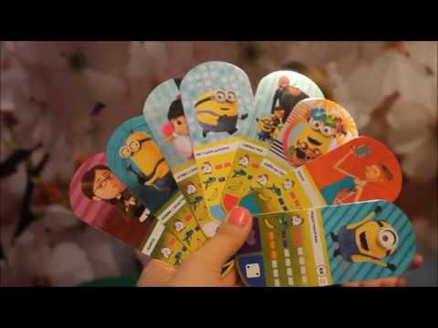 РАСПАКОВКА КАРТОЧЕК #ГАДКИЙ_Я_3 часть 6 КАРТОЧКИ МИНЬОНЫ МАГНИТ ОБЗОР