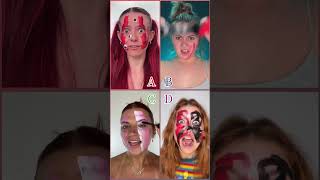 Who is your best? Circus Makeup 🤡🎪#tiktok #viral #trend