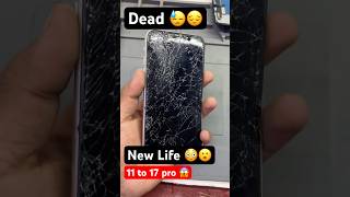 iPhone 11 to 17 pro convert 😮😍 #shorts #viral #trending #helpbyravi #mobilerepair #iphonerepair