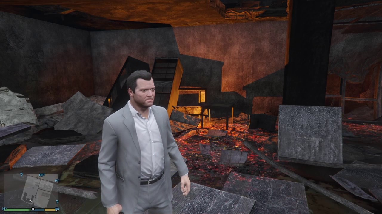 Fib Building Explosion I GLITCHED INTO THE FIB BUILDING AND IT WAS ON FIRE (NOT CLICKBAIT ...