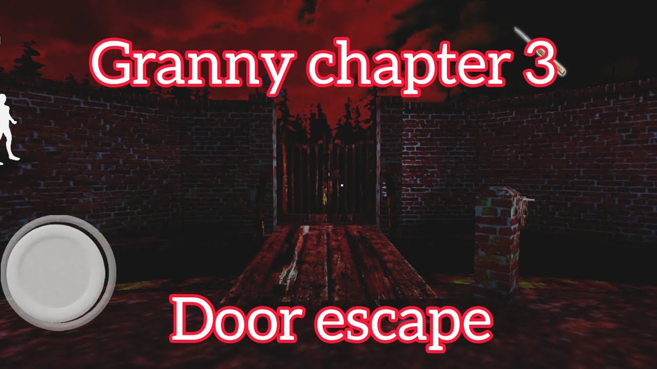 Granny chapter 3 door escape 😱💥