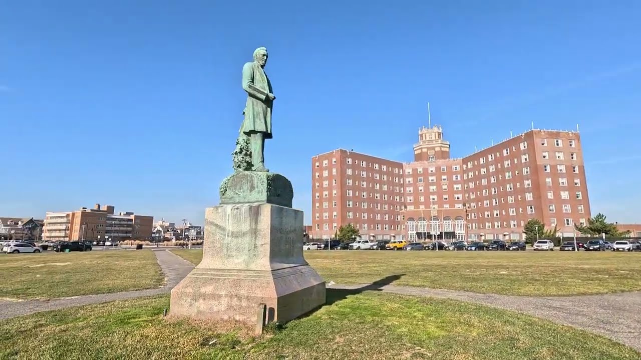 ⁴ᴷ⁶⁰ Walking tour of Asbury Park, New Jersey
