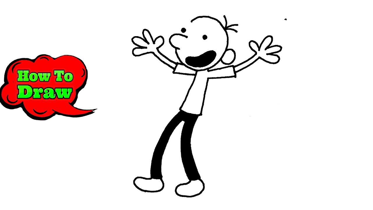 FREE! - Diary of a Wimpy Kid: Draw Your Own Greg - Twinkl