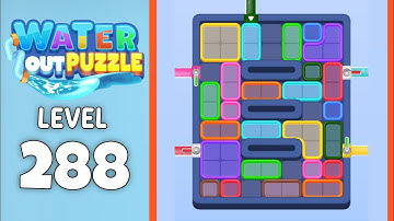 Water Out Puzzle level 288 solution