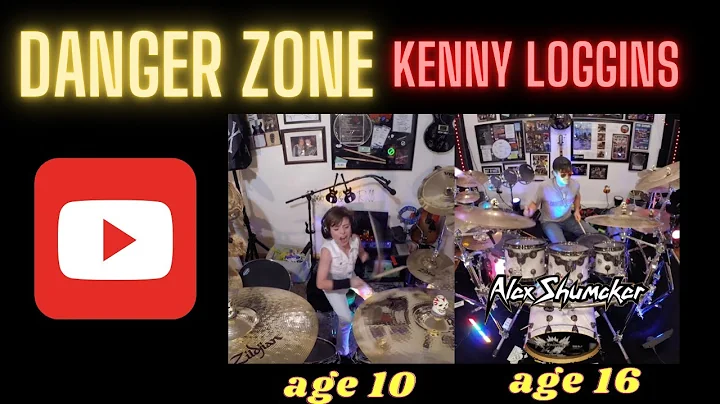 16 year old drummer Alex Shumaker DANGER ZONE KENN...