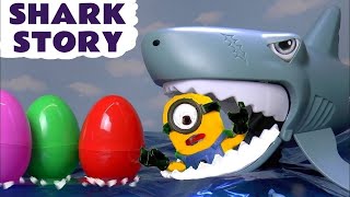 Fun Minions Shark Rescue with Thomas And Friends