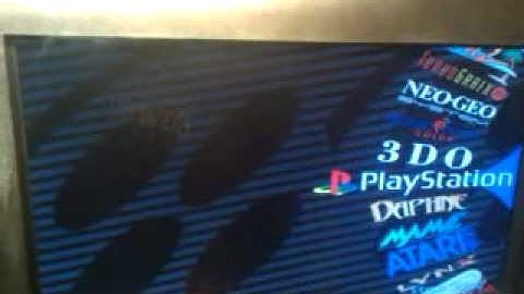 My Mame Arcade Cabinet - First Boot