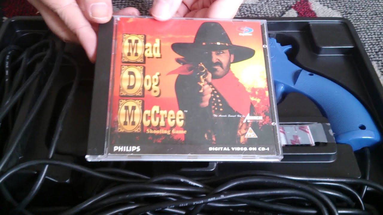 Jeu Philips CD-i MAD DOG MC CREE - Version PAL Français - État Correct, Jouable