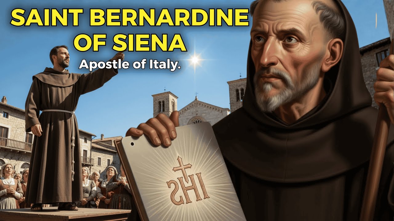 The Power of the Holy Name and Miraculous Signs Saint Bernardine of Siena – Apostle of Italy