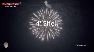 4 Silver Crown #fireworkstesting #Shells