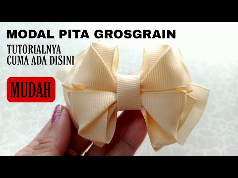 cara-membuat-pita-||-tutorial-membuat-pita-dari-tali-pita-||-simple-hair-bow-tutorial