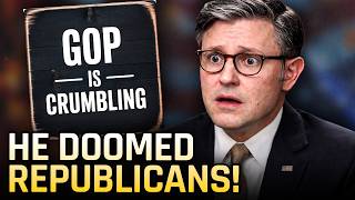 Republicans PANIC After Mike Johnson Dooms Them All