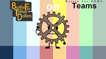 If Battle for Trillion Dollars Characters were on BFB Teams