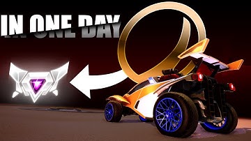 Can I go from BRONZE to SSL with NO LOSS? | Rocket league 1v1
