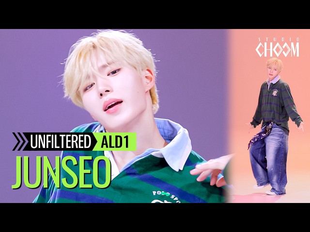 UNFILTERED CAM] ALPHA DRIVE ONE JUNSEO 'OMG!' 4K | STUDIO CHOOM
