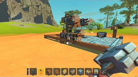 Mobile Turret from Doom 2016  |  Scrap Mechanic