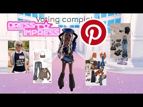 ONLY Using PINTEREST OUTFITS in DRESS to IMPRESS